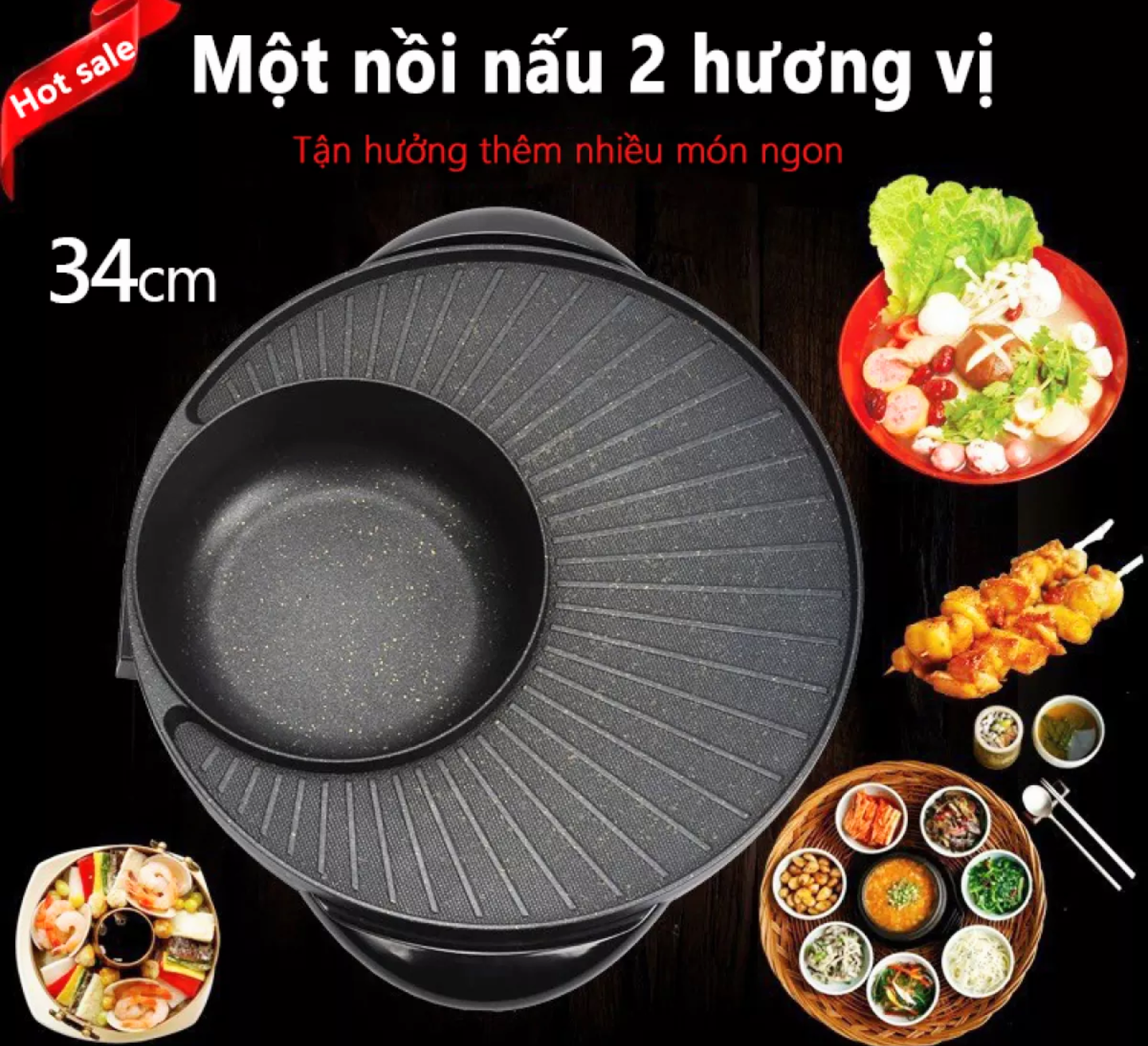 SIÊU GIÁ VỚI BẾP NƯỚNG BẾP NẤU LẨU VỪA ĂN LẨU VỪA NƯỚNG ĐA NĂNG TIỆN DỤNG CHO MỌI GIA ĐÌNH HÀNG LOẠI TỐT
