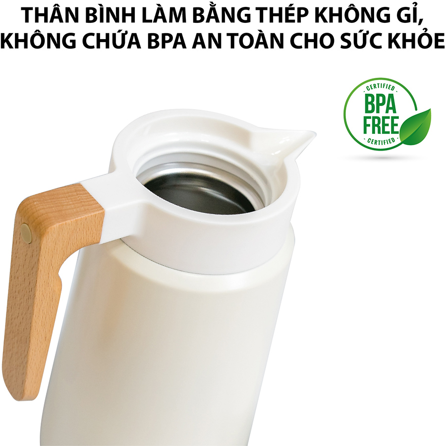 Bình Pha Cà Phê Cán Gỗ La Fonte