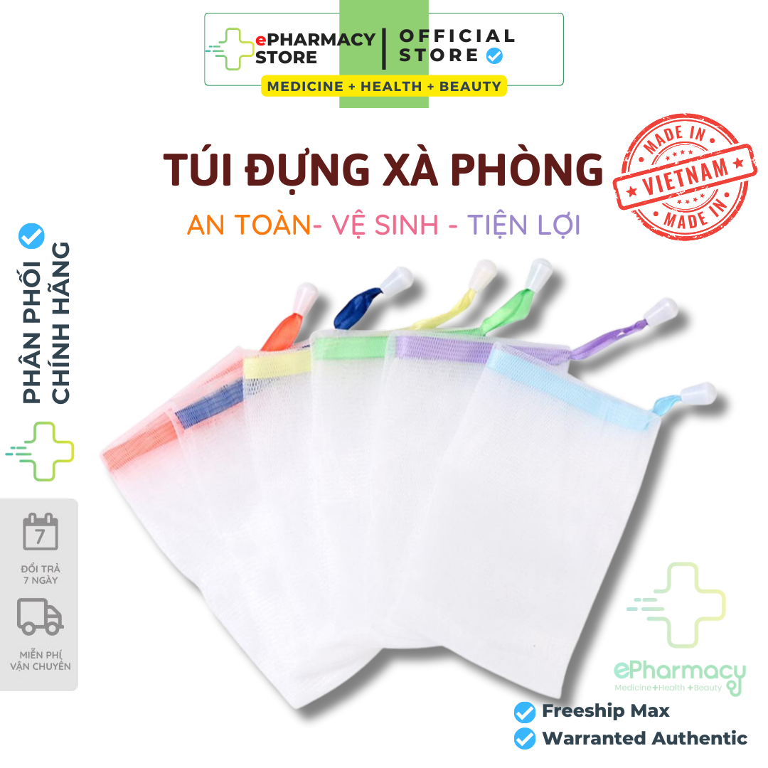 Túi lưới đựng xà phòng - Túi đựng xà bông tắm - ePharmacy