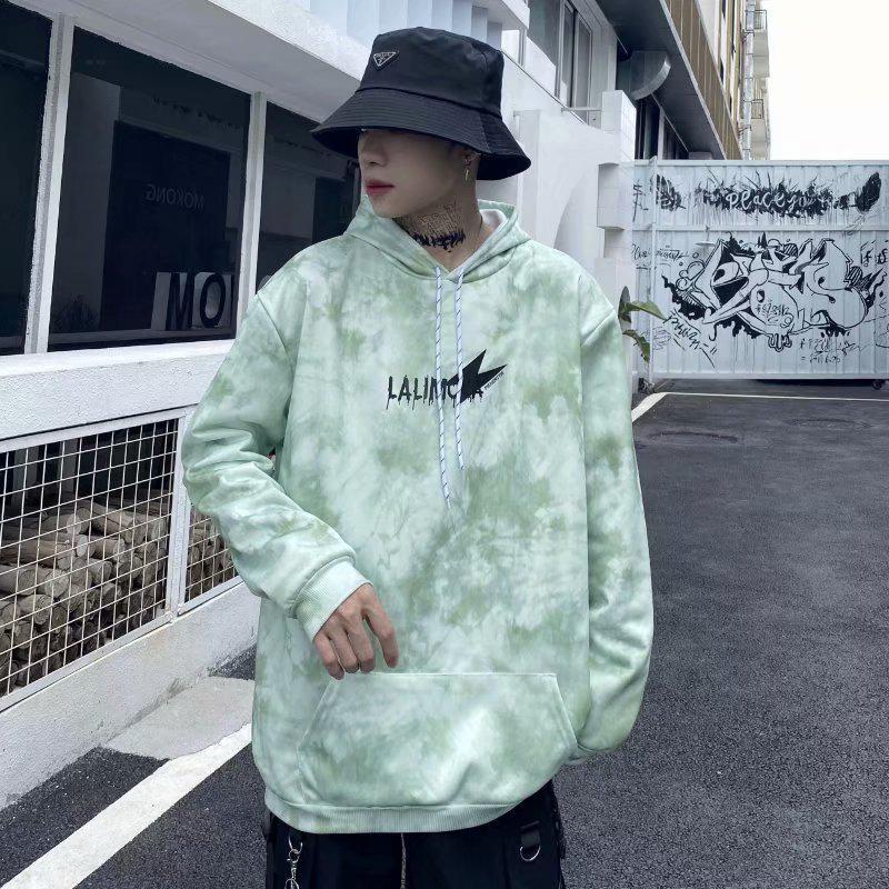 Áo hoodie tay dài dáng rộng 7 màu thời trang phong cách hàn quốc