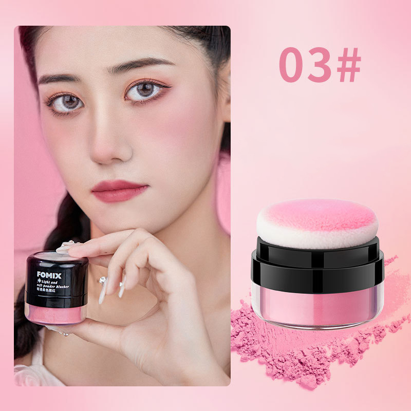 Phấn má hồng Fomix Light and Soft Blusher mỏng mịn tự nhiên 50g