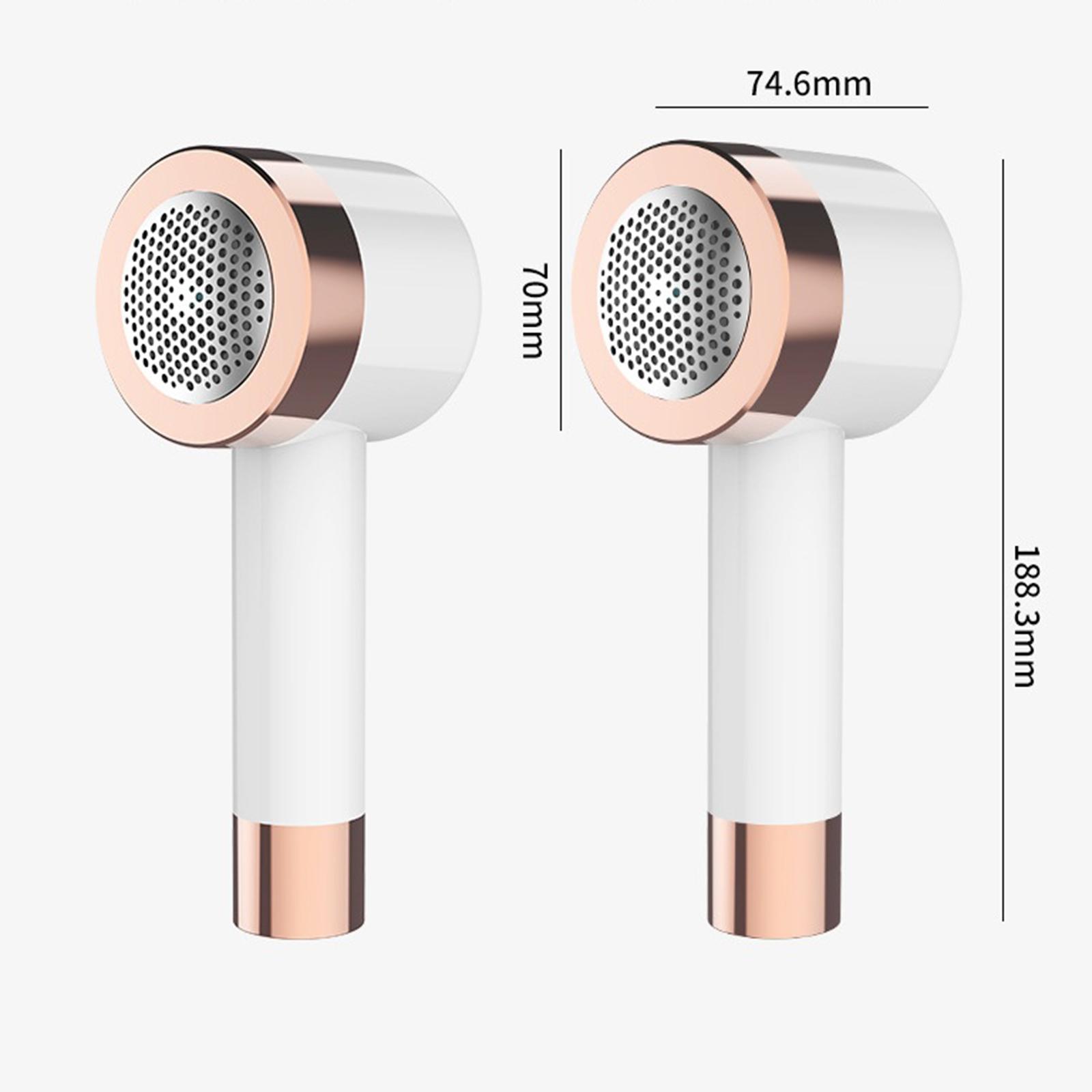 Máy loại bỏ lông xù trên quần áo với Lưỡi dao inox nổi lên xuống, tốc độ quay 7000RPM,nhỏ gọn