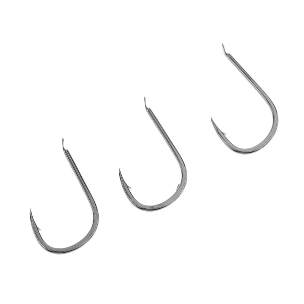 40pcs Saltwater Fishing Hooks Crab Hooks Big Game High-carbon Steel Hooks
