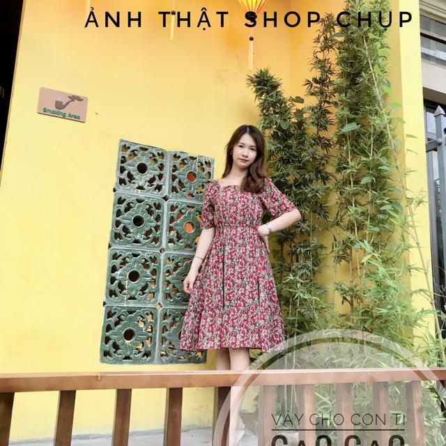 Vây hoa sang chảnh cho con bú sz S- XXL ẢNH THẬT SHOP CHỤP