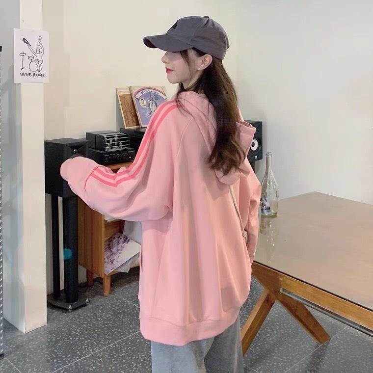 Áo Khoác Nỉ Thể Thao 3 Sọc
