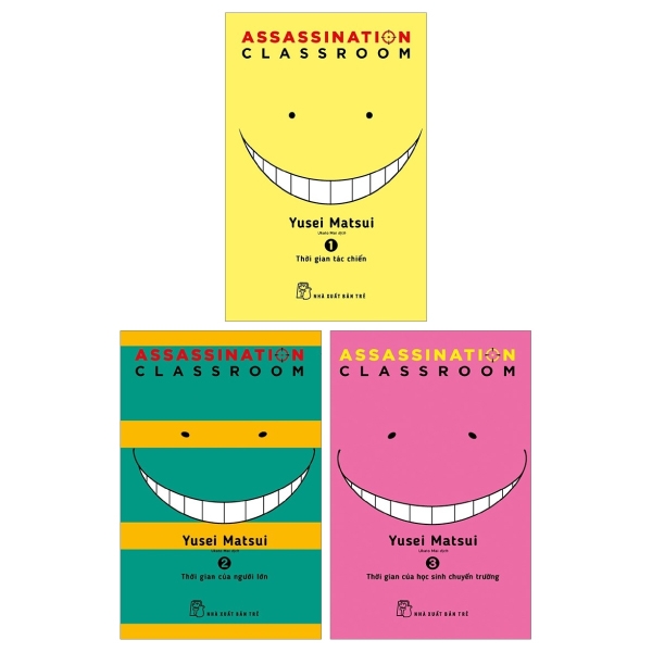 Combo ASSASSINATION CLASSROOM: 1 + 2 + 3 (Bộ 3 Tập)