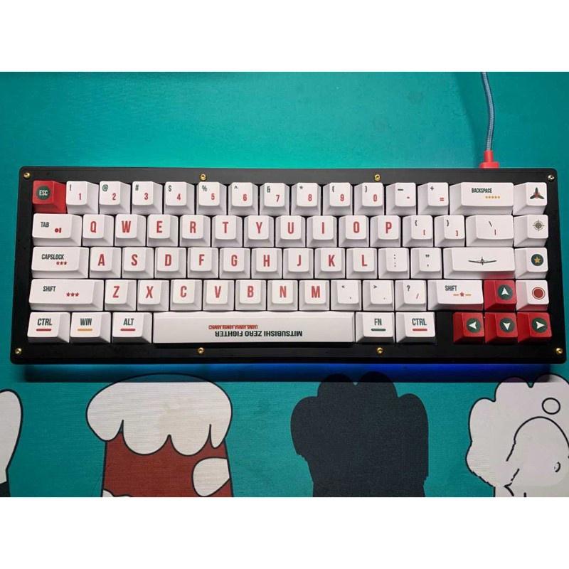 HSV Keycap Dye Sublimation Cherry Profile Mechanical Keyboard PBT Keycap 123Keys/Set