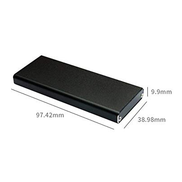 Hình ảnh Box ổ cứng SSD M.2 chuẩn SATA vỏ nhôm USB 3.0