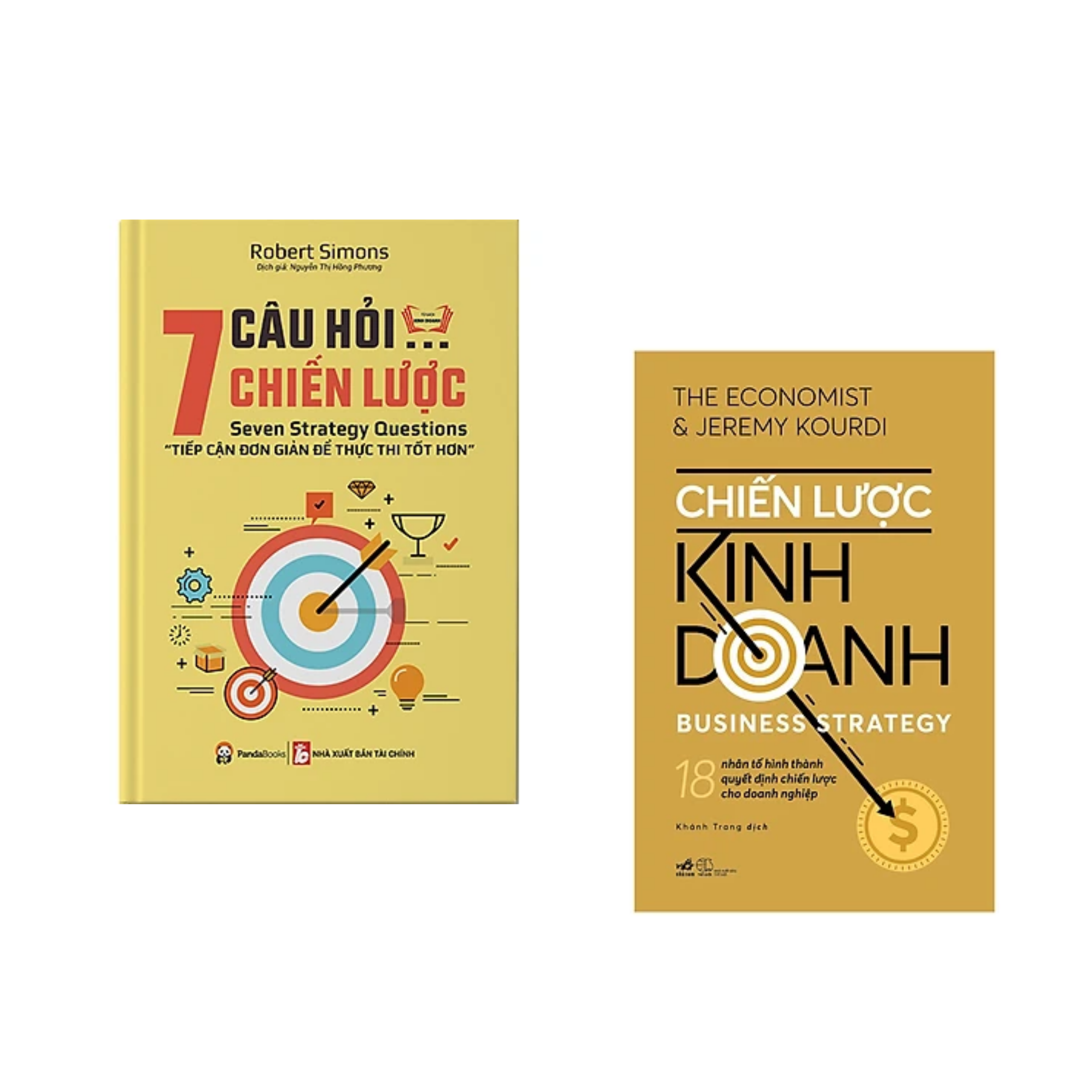 Combo 2Q: Chiến Lược Kinh Doanh+7 Câu Hỏi Chiến Lược - Tiếp Cận Đơn Giản Để Thực Thi Tốt Hơn/Sách Kĩ Năng Kinh Doanh Hiệu Quả/Tặng Bookmark Happy LIfe