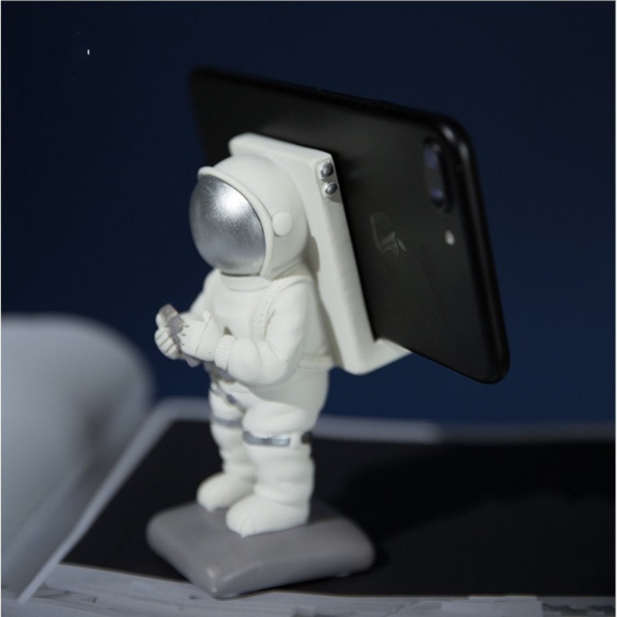 TƯỢNG PHI HÀNH GIA ASTRONAUTS trang trí đỡ điện thoại đẹp mắt