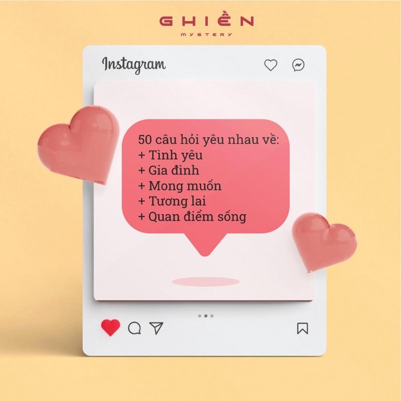 Bộ bài tình yêu &quot;LOVE AGAIN&quot; dành cho cặp đôi hoặc vợ chồng - Thấu hiểu cảm xúc, kết nối trái tim | Ghiền Mystery