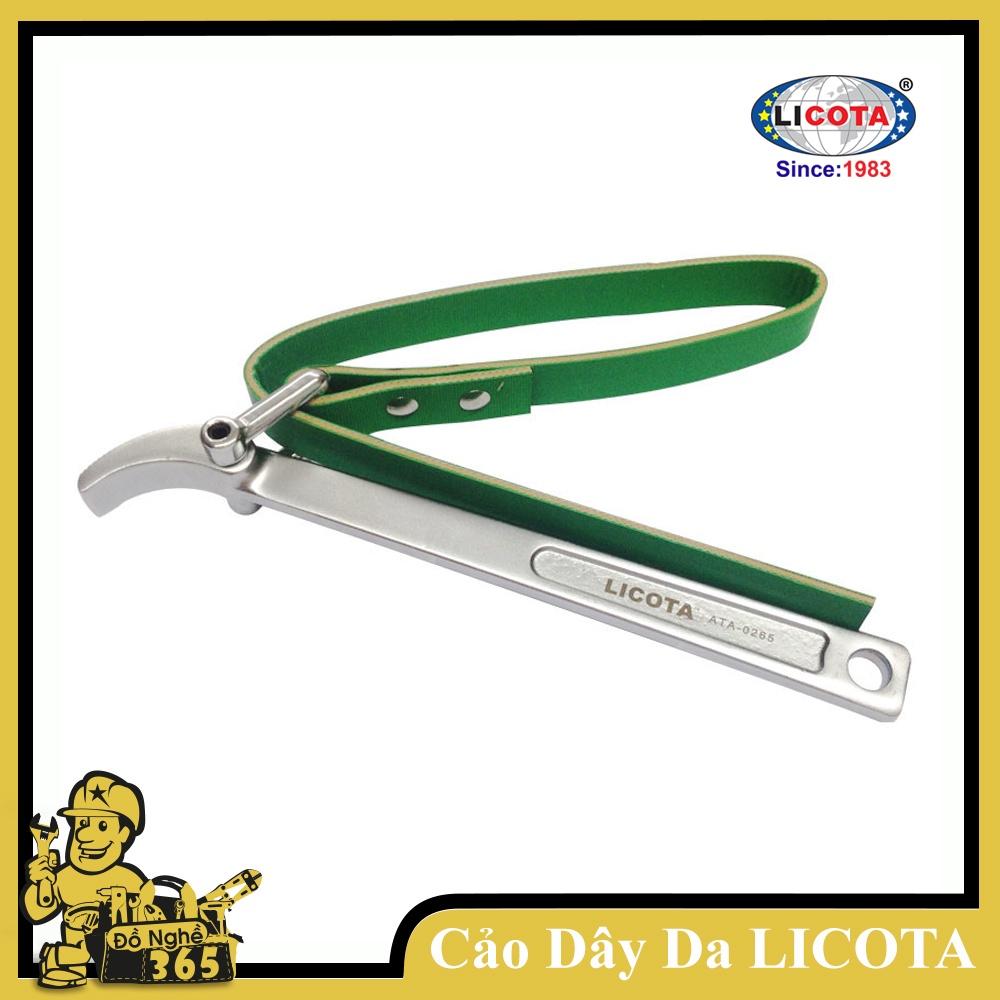 Cảo mở lọc dầu (nhớt) bằng dây da LICOTA - ATA-0265