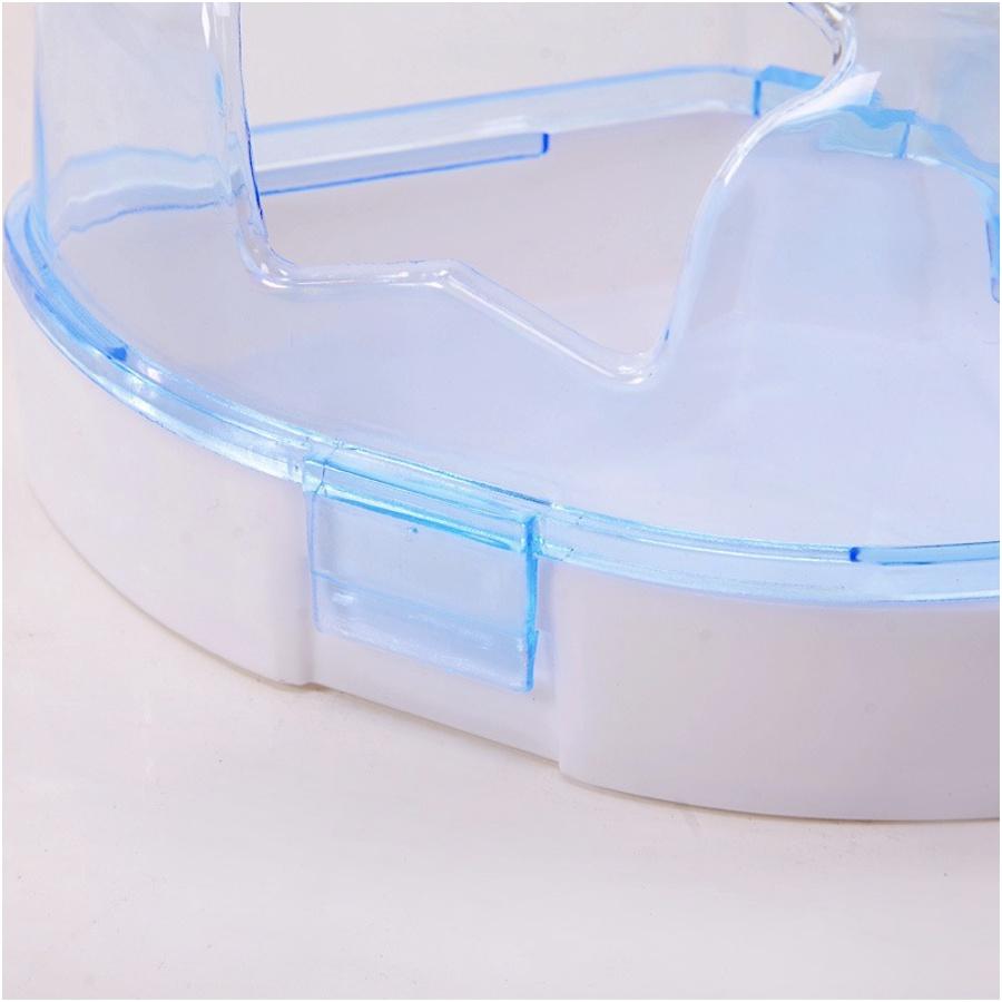 Toilet hamster trong suốt hình sao tạo không gian thoải mái cho thú cưng