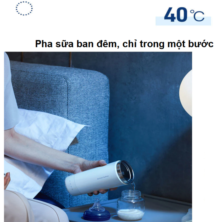 Bình đun nước kiêm giữ nhiệt cao cấp Morphy Richards MR6060 350ml - Hàng Chính Hãng