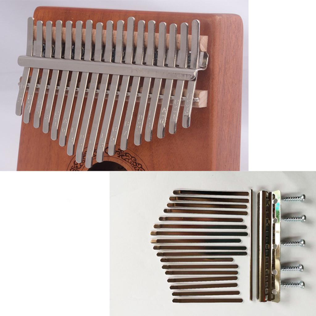 17 Key Kalimba DIY Accessory Thumb Piano - Keys+Bridge+Tuning Hammer
