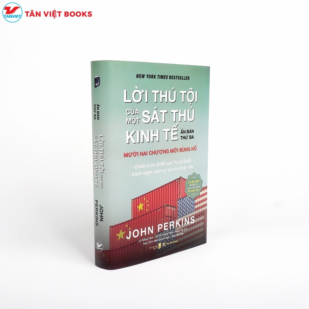 Lời thú tội mới của một sát thủ kinh tế - Sách kinh tế - Ấn bản thứ 3 - Tân Việt Books