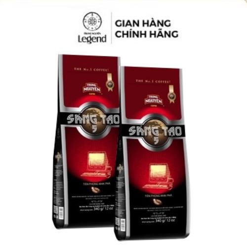 Combo 2 Bịch Cà phê Rang Xay Sáng Tạo 5 - Trung Nguyên Legend - 340gr