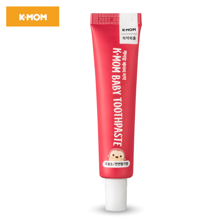 Kem đánh răng Trẻ em không chứa Flouride K-Mom 6-36M (30g)