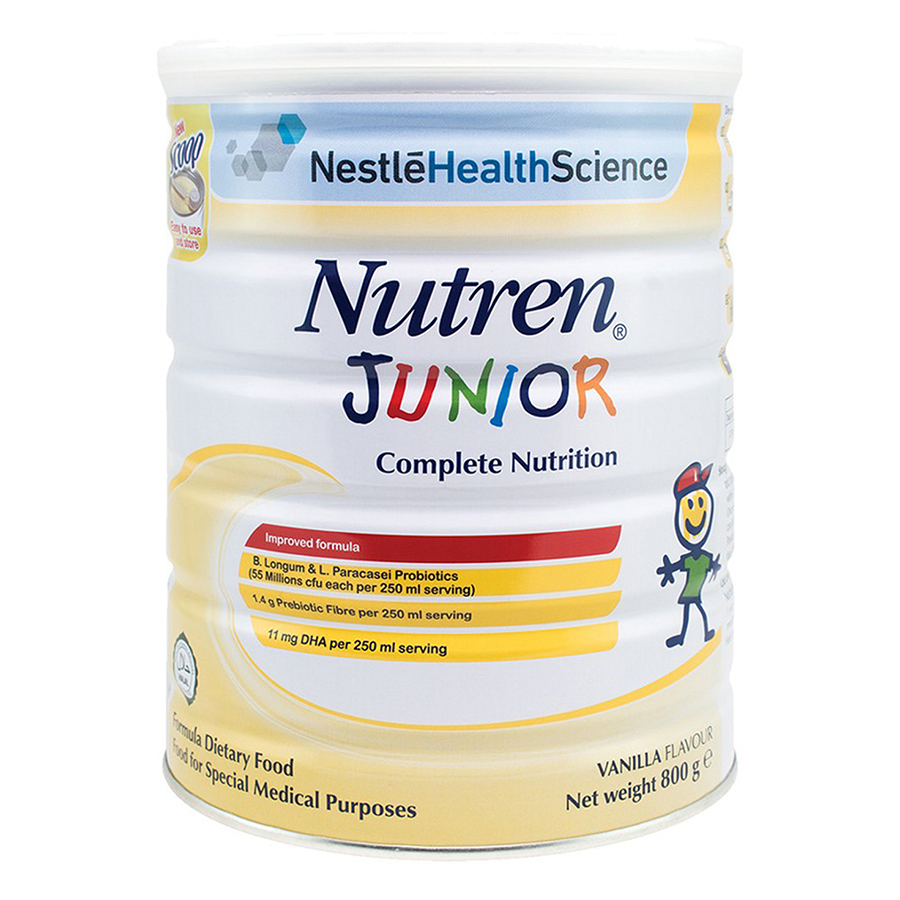 Sản Phẩm Dinh Dưỡng Nestle Nutren Junior (800g)