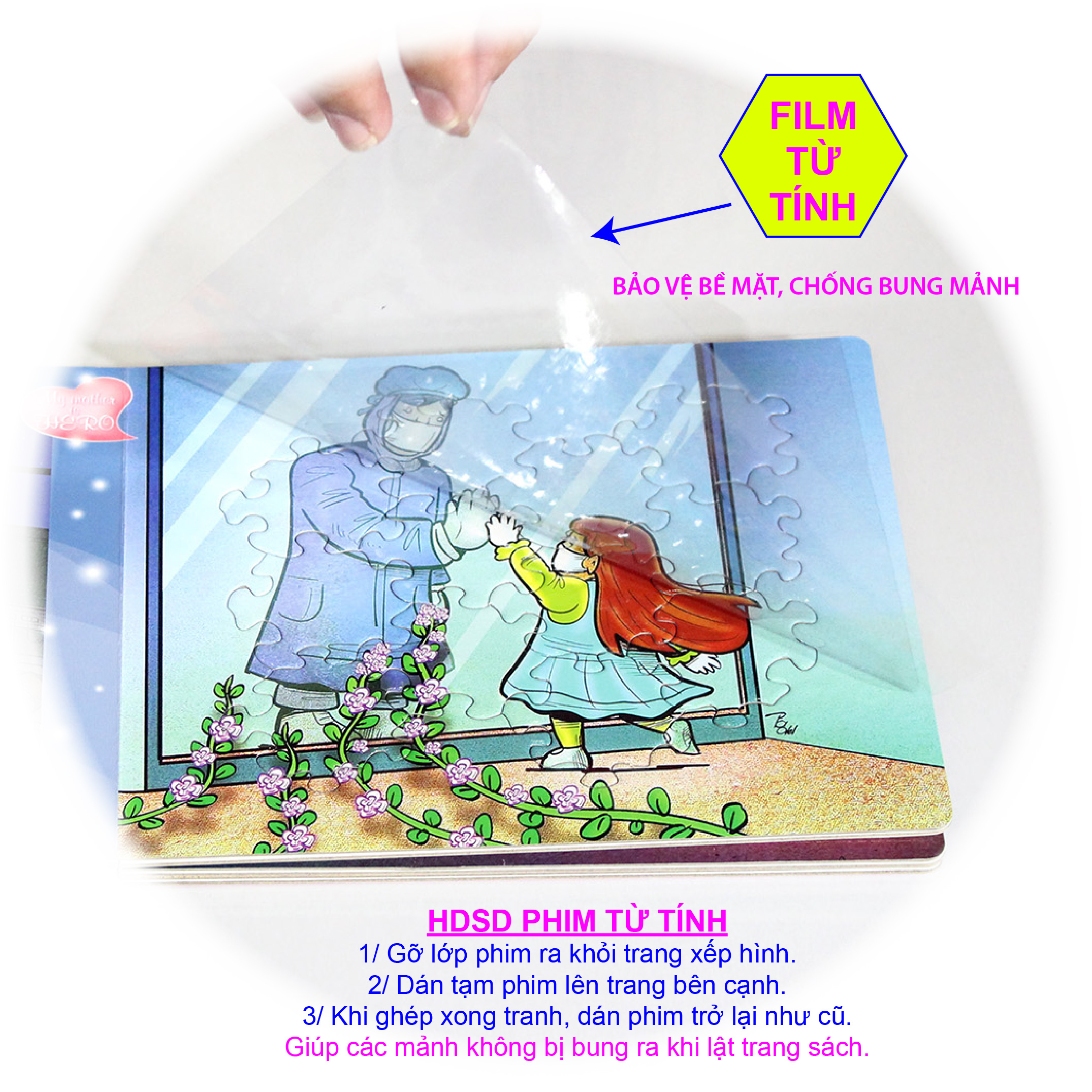 Sách xếp hình Tia Sáng - Tri ân các lực lượng tuyến đầu chống Covid-19