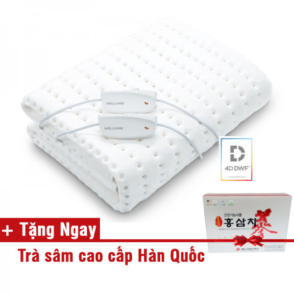 Đệm điện sưởi ấm Wellcare WE-167UBTHD, 140 x 150 cm