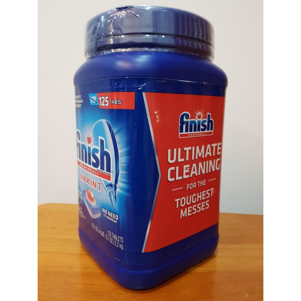 Viên rửa bát Finish Max In 1 125 Viên