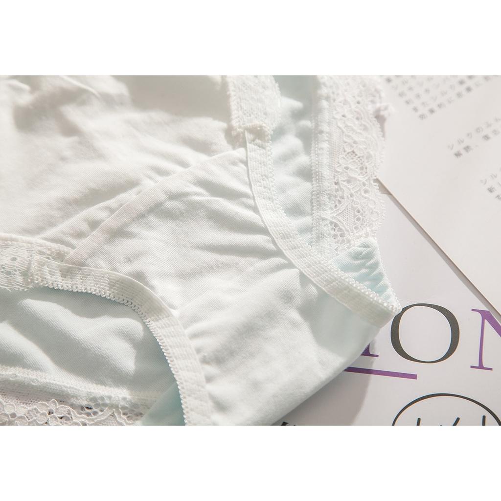 Quần Lót Nữ cotton Thời Trang Phủ Ren Hoa Xuất Đông Âu . Hàng Loại Đẹp.