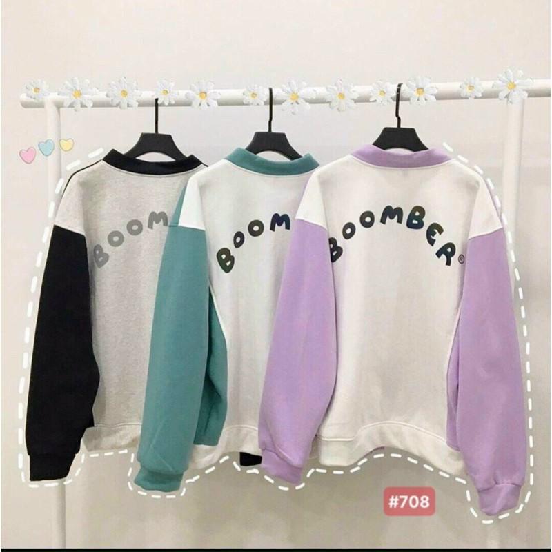 50K - Áo Khoác Nỉ Bông Cardigan BOOMBER Nam, Nữ Unisex (5 Màu) - CDGBOOMBER