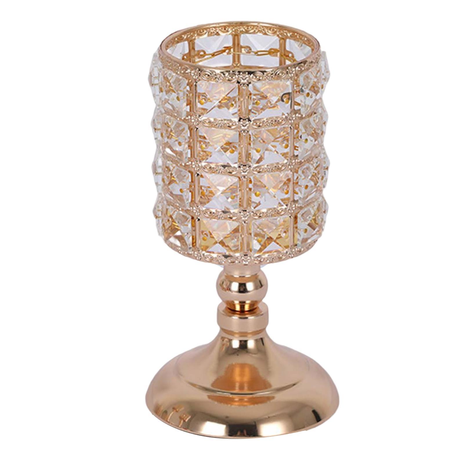 Candle Holder Candlestick Stand Tealight Holder for Wedding Holiday Party Ornament