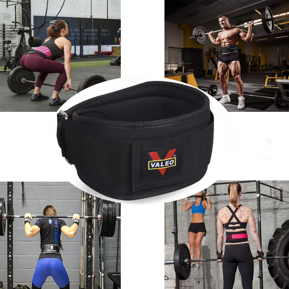 Đai Lưng Mềm Tập GYM Valeo Bản Bé Lifting Belt EVA-1