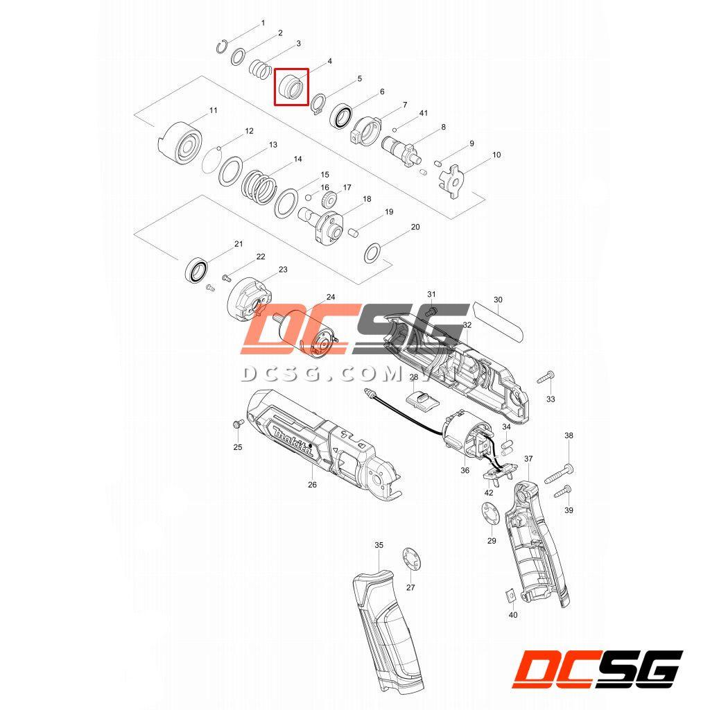 Vòng đệm giữ mũi vít TD020/ TD021/ TD022/ TD090 Makita 324711-6 | DCSG