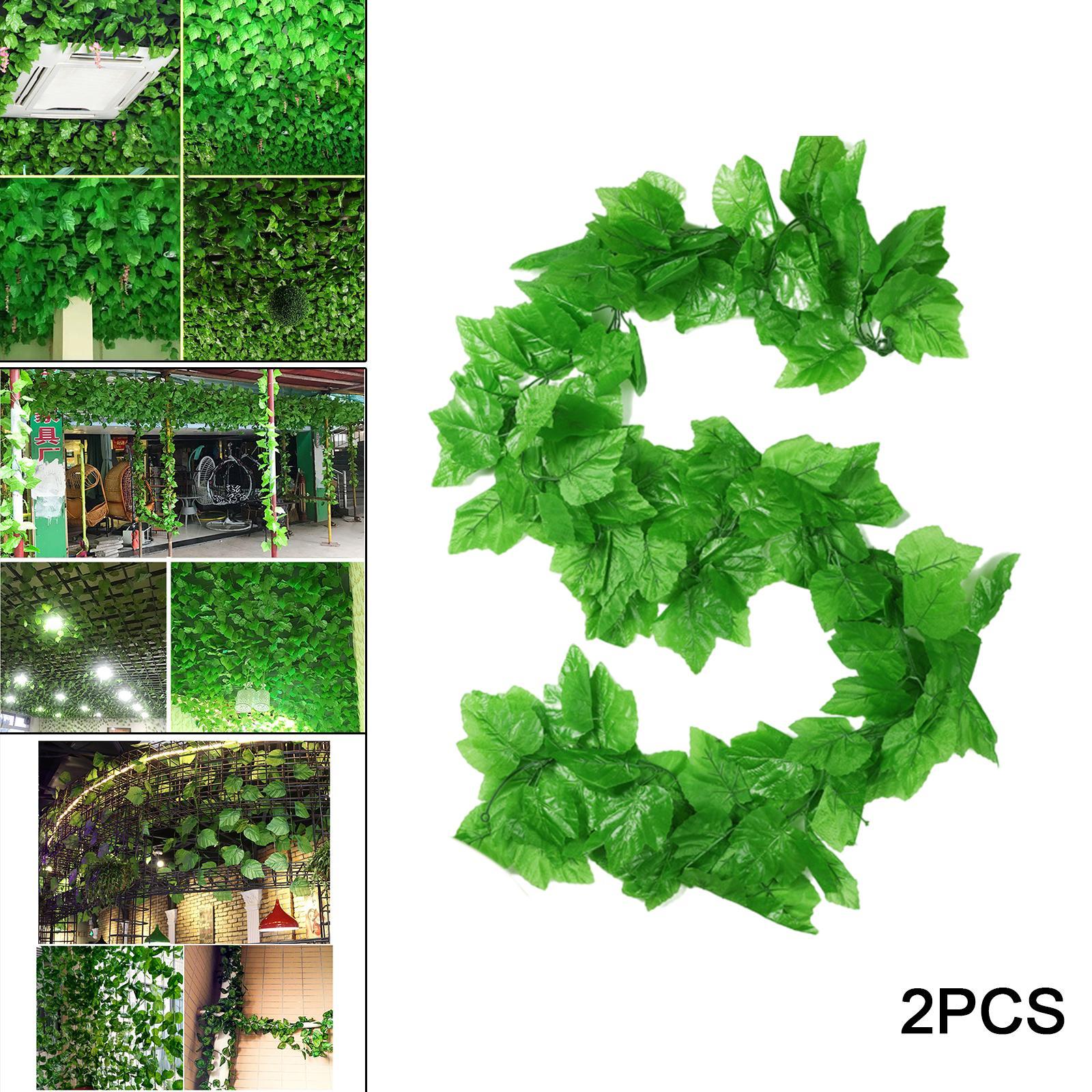 Artificial  Silk Wisteria Garden Plants Vines Hanging Decor