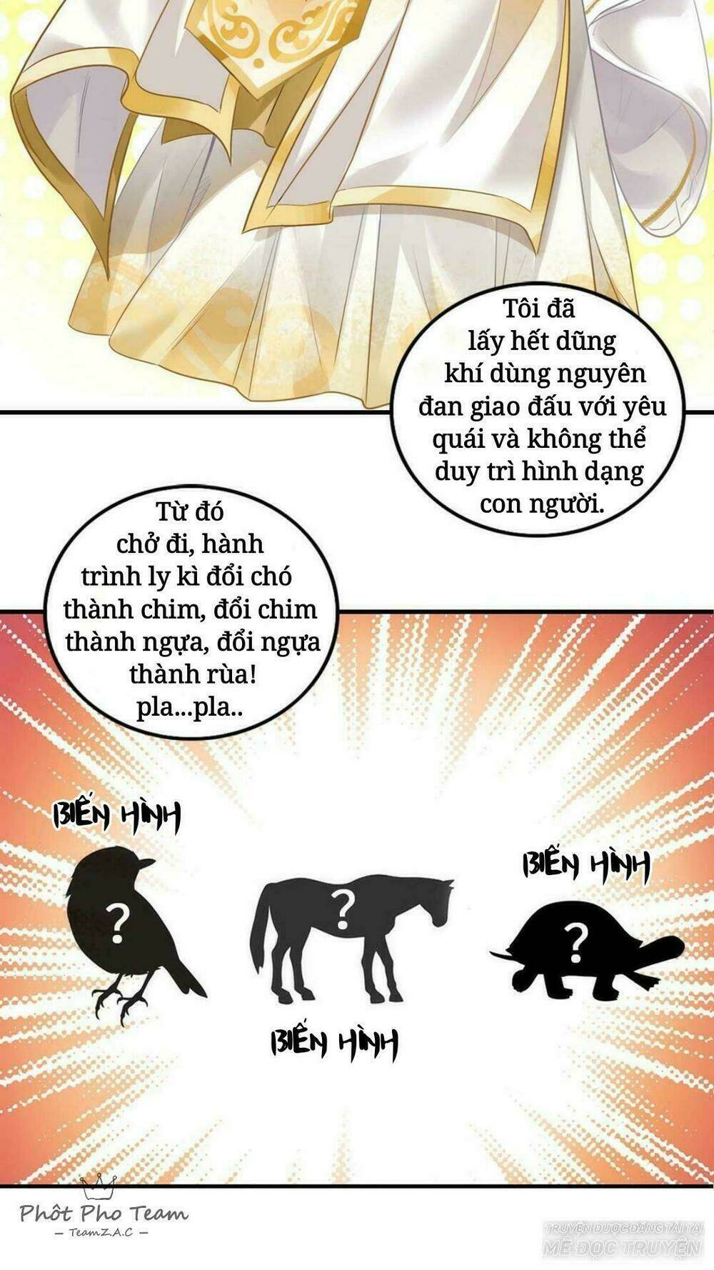 hôm nay lại cũng không thể biến thành người được chapter 1 6