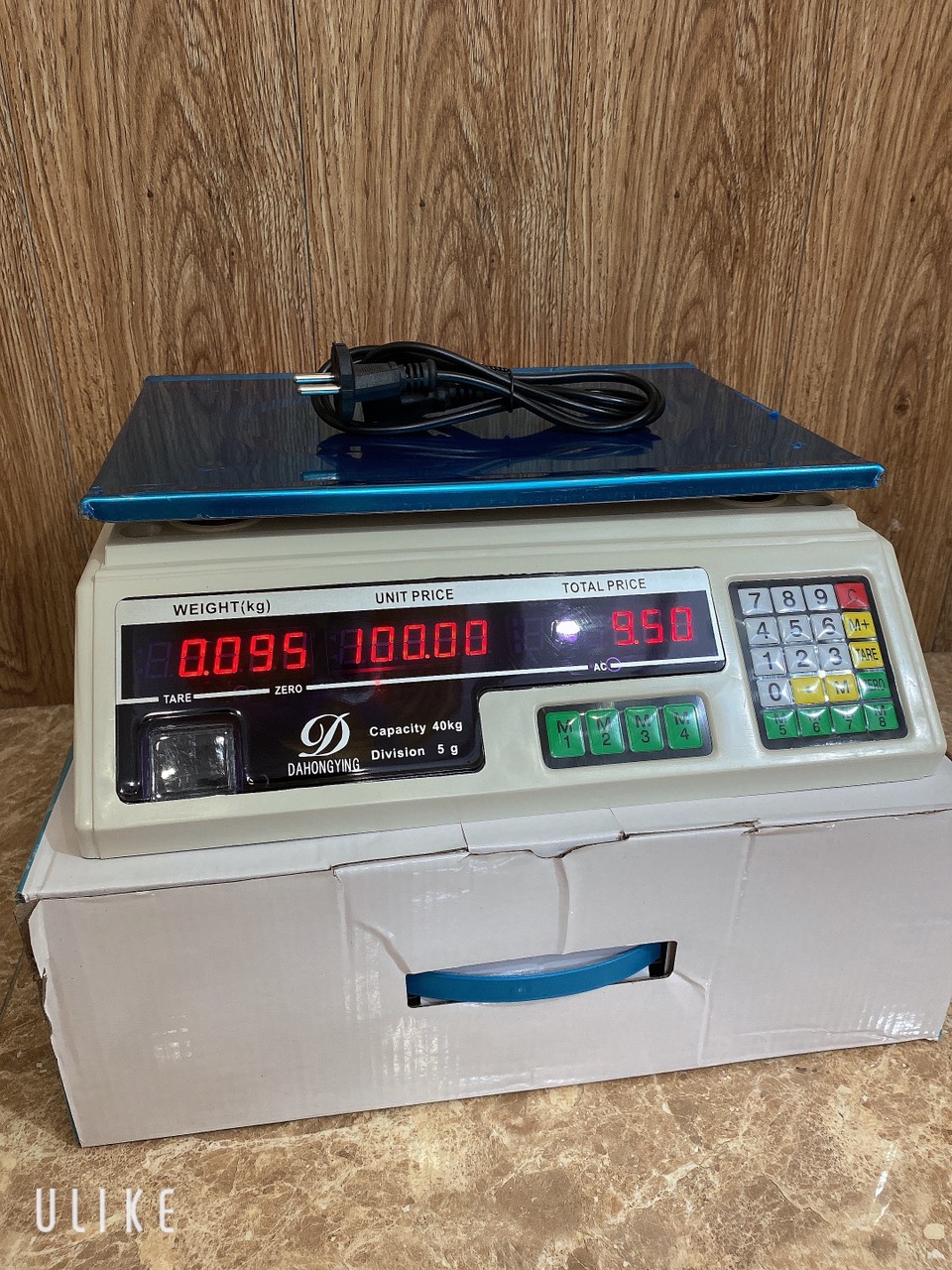 Cân tính tiền tối đa 40kg điện tử cao cấp xuất Hàn, cân tính tiền, cân điện tử
