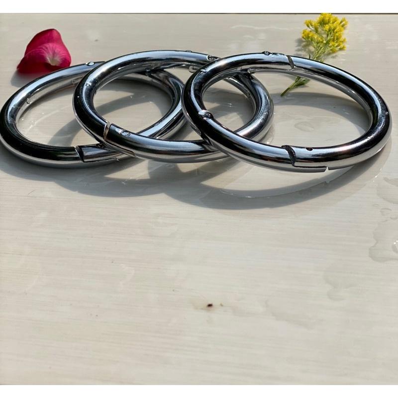 Vòng mũi bò inox 304 - Khuyên sỏ mũi bò inox cao cấp ốc chìm