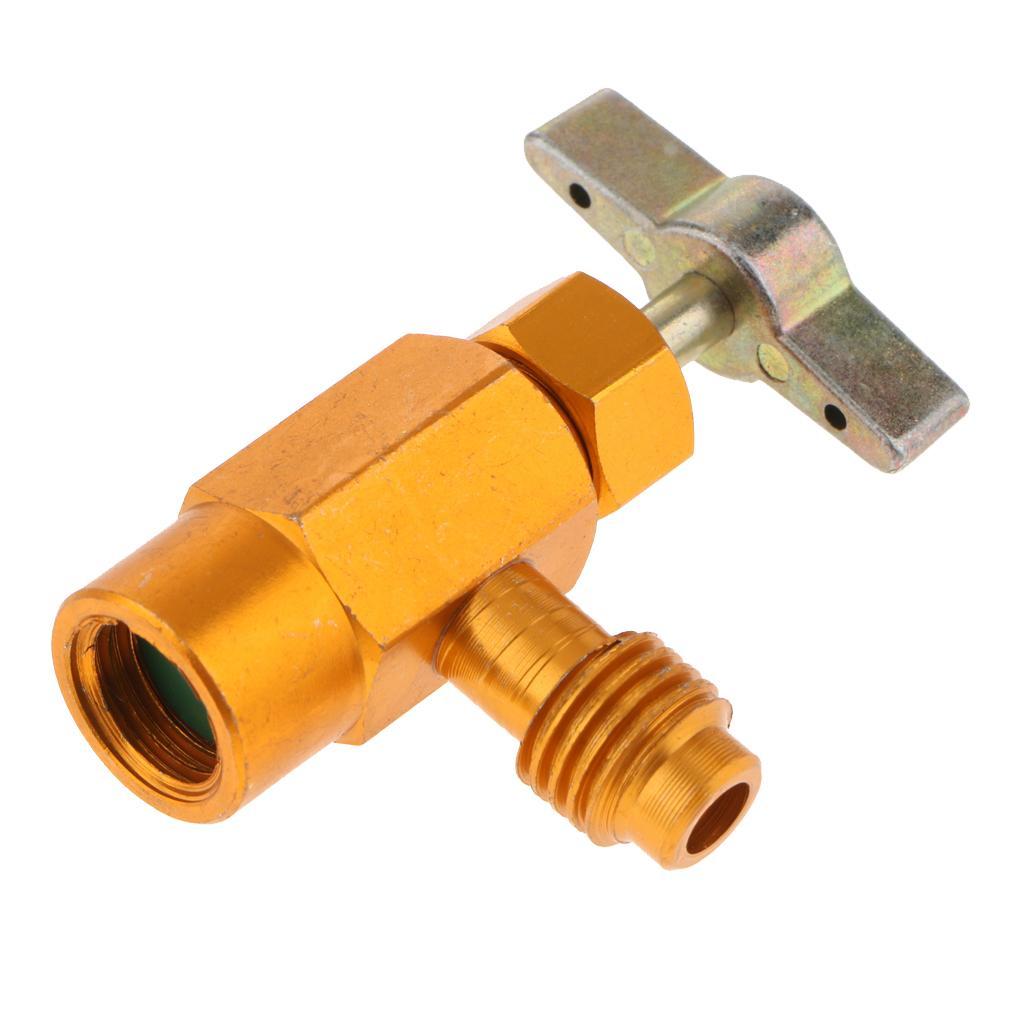 Aluminum Alloy R134a Air Conditioning AC Can Opener 1/2ACME