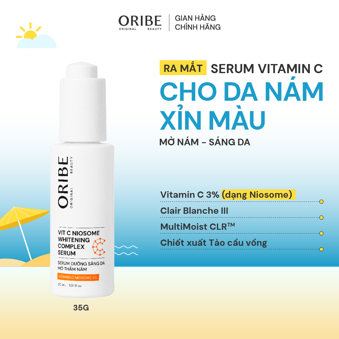 Serum Vitamin C Oribe Dưỡng Trắng Cho Da Nám Xỉn Màu
