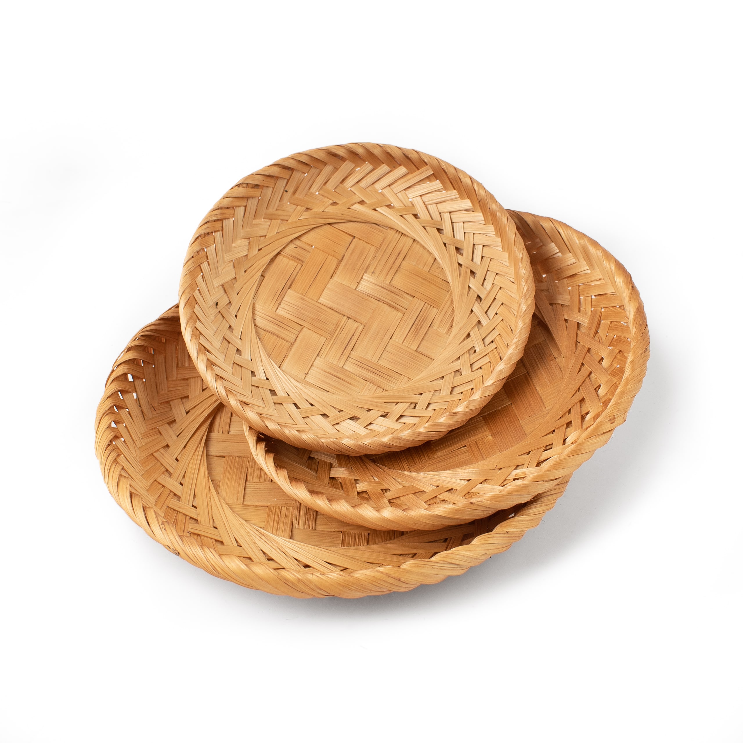 Bộ đĩa mây tre đan Harmony 1