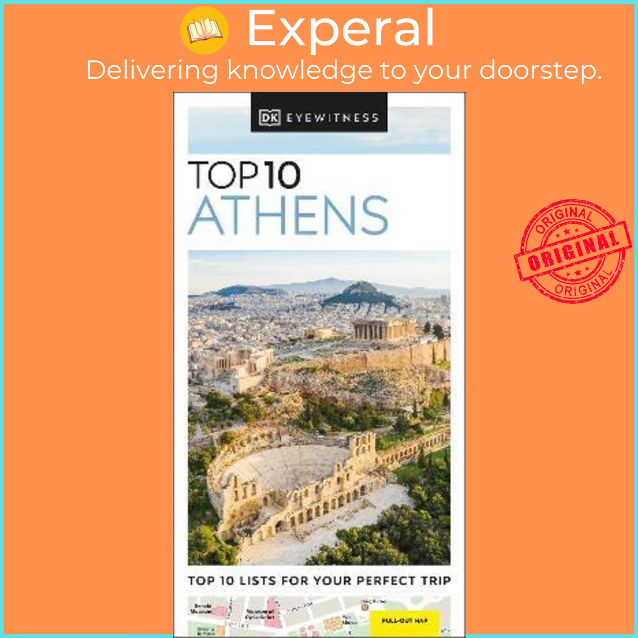 Sách - DK Eyewitness Top 10 Athens by DK Eyewitness