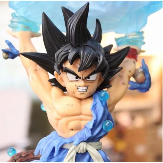 Mô hình Figure Dragon ball Songoku chưởng Genki hủy diệt có Led 50cm