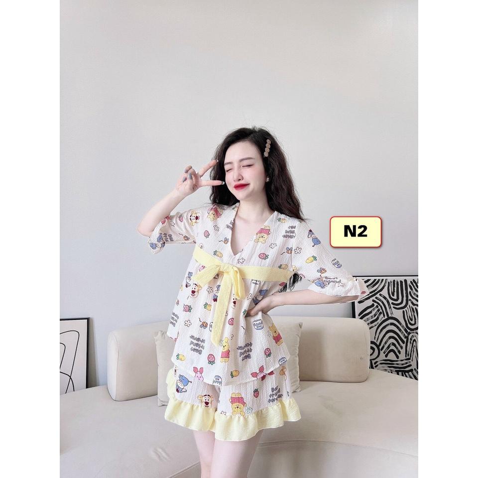 BỘ MẶC NHÀ SHORTS NỮ.