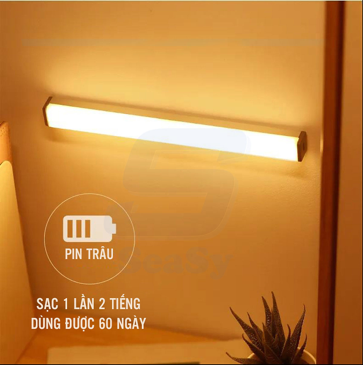 Đèn LED Cảm Biến Chuyển Động Nhiều Kích Cỡ Cảm Ứng Hồng Ngoại 3 Chế Độ Không Dây Điều Chỉnh Độ Sáng Qua 1 Lần Nhấn Ánh Sáng Bảo Vệ Mắt Tốt Tự Động Bật/Tắt Ban Đêm Đèn Học Làm Việc Đọc Sách Ngủ Cao Cấp Dễ Tháo Lắp Tiện Gắn Giường Cầu Thang Toilet Tủ USB