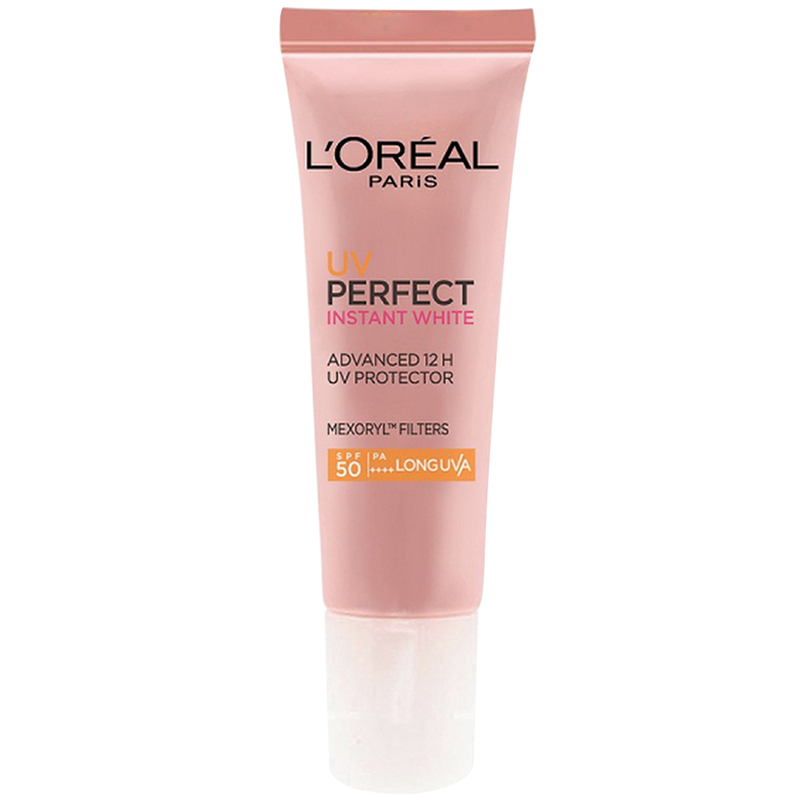 Kem chống nắng dưỡng da trắng sáng tức thì L'Oreal UV Perfect Instant White SPF50 PA++++ 15ml