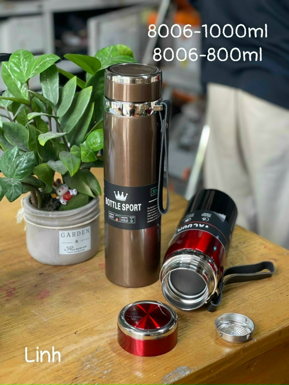 Bình giữ nhiệt cao cấp 800ml của vacuum cup