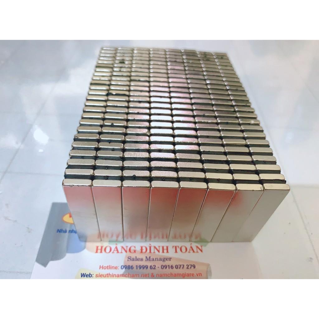 Nam châm , nam châm chữ nhật , nam châm viên 40x10x3mm