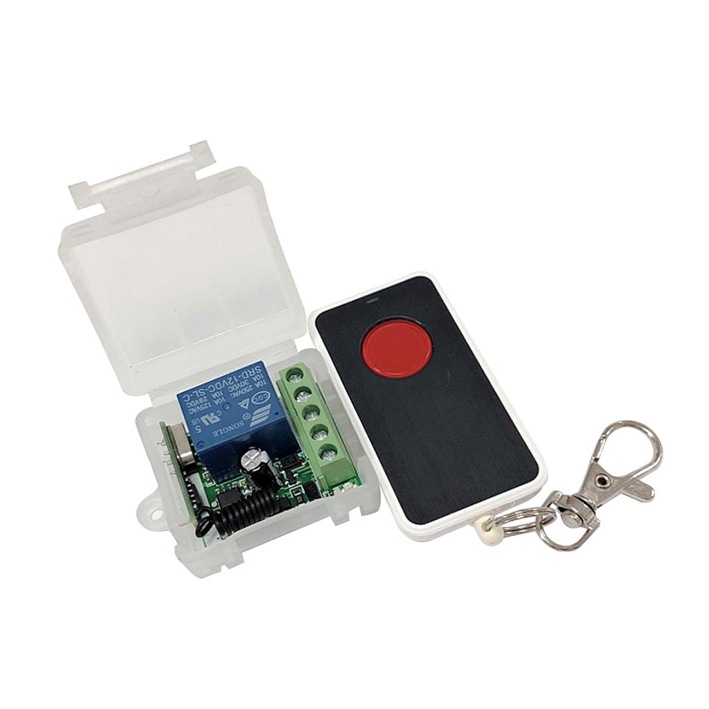 DC 12V 433M Wireless Remote Control Relay Switch Receiver Security System Garage Doors with Remote Control Kit