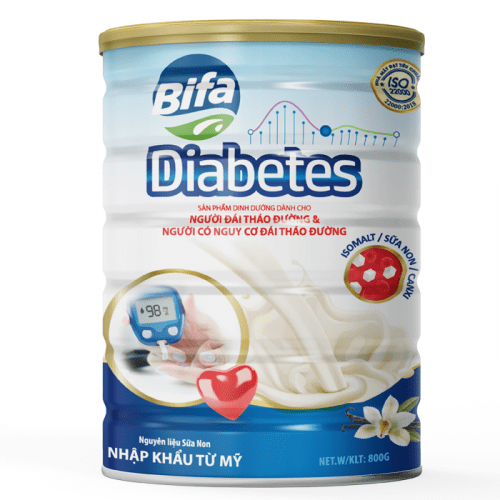 Sữa dinh dưỡng dành cho người đái tháo đường và người có nguy cơ đái tháo đường Diabetes Bigfam (Lon 800g)