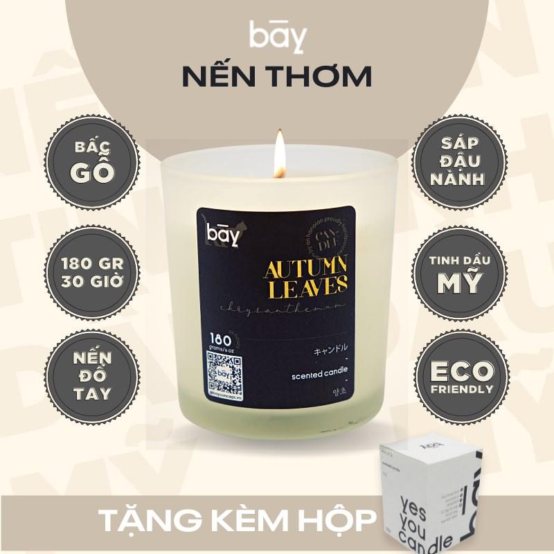 Nến thơm phòng dành cho nữ️TẶNG DIÊM️tinh dầu nhập khẩu Mỹ, khử mùi, thư giãn sáp đậu nành, bấc gỗ, không khói