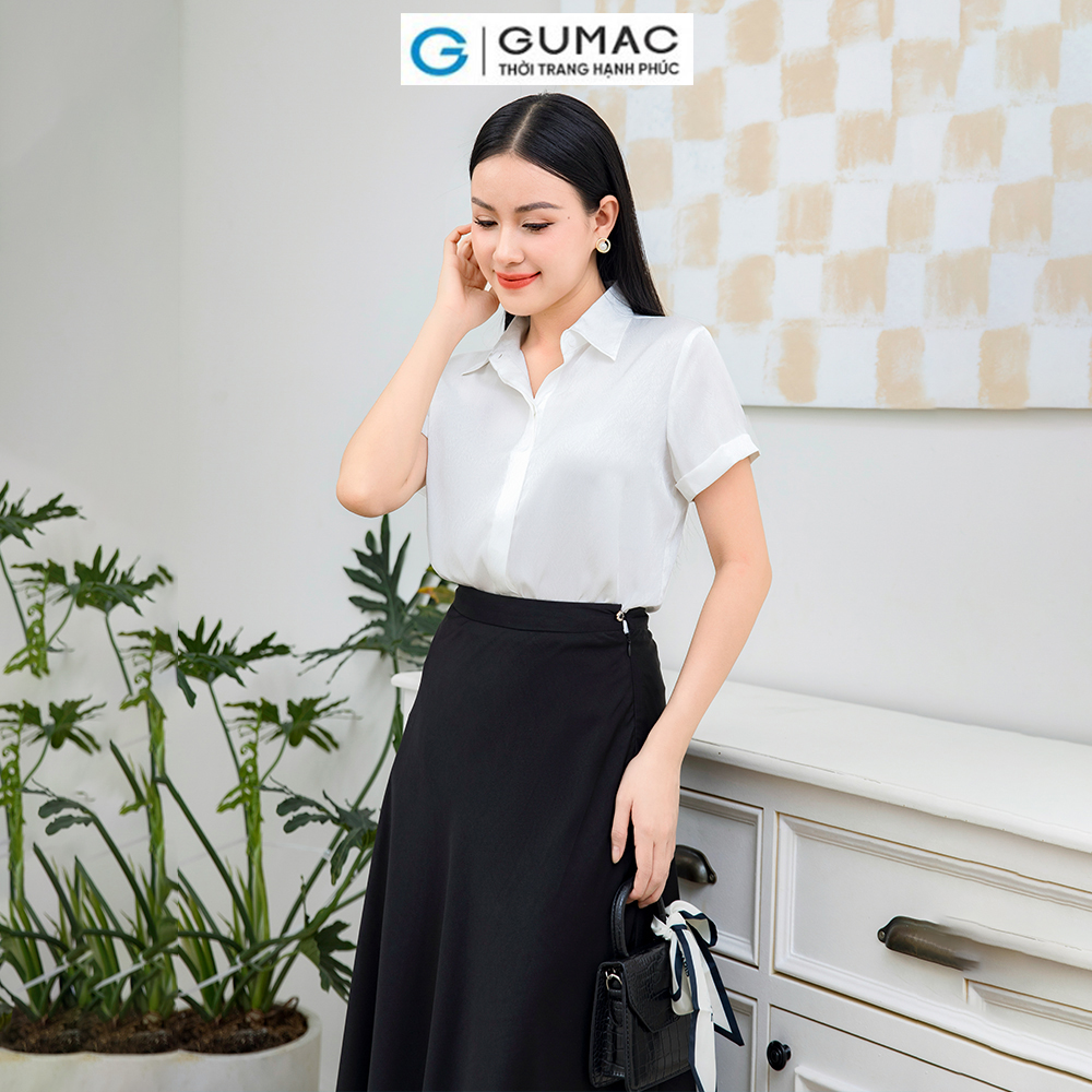 Áo kiểu tay lật AD11071 thời trang GUMAC