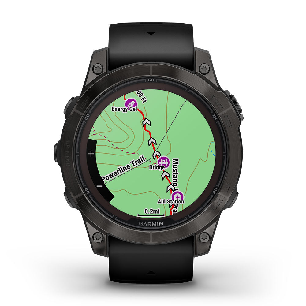 Đồng hồ Thông Minh Garmin fēnix 7 Pro Sapphire Solar (Black) - Hàng Chính Hãng